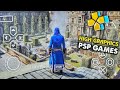 Top 50 High Graphics PSP Games For Android &amp; iOS 2026 || PPSSPP Emulator