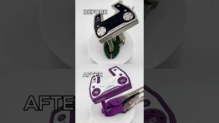 ✅#scottycameron 2022 Phantom X 5.5 Refinish | Purple &amp; Shite #cerakote Custom⛳️#golf #titleist #pga