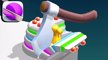 ASMR Slicing ​- All Levels Gameplay Android,ios (Part 16)