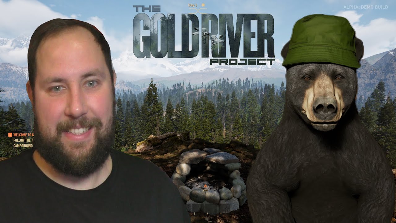 THE GOLD RIVER PROJECT Demo - Выживание в ловушке эксперимента! Первый взгляд