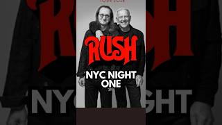 Rush NYC Night 1 Madison Square Garden @gregkocis