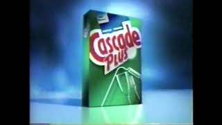Cascade Plus Dishwasher Detergent Commercial (1998)