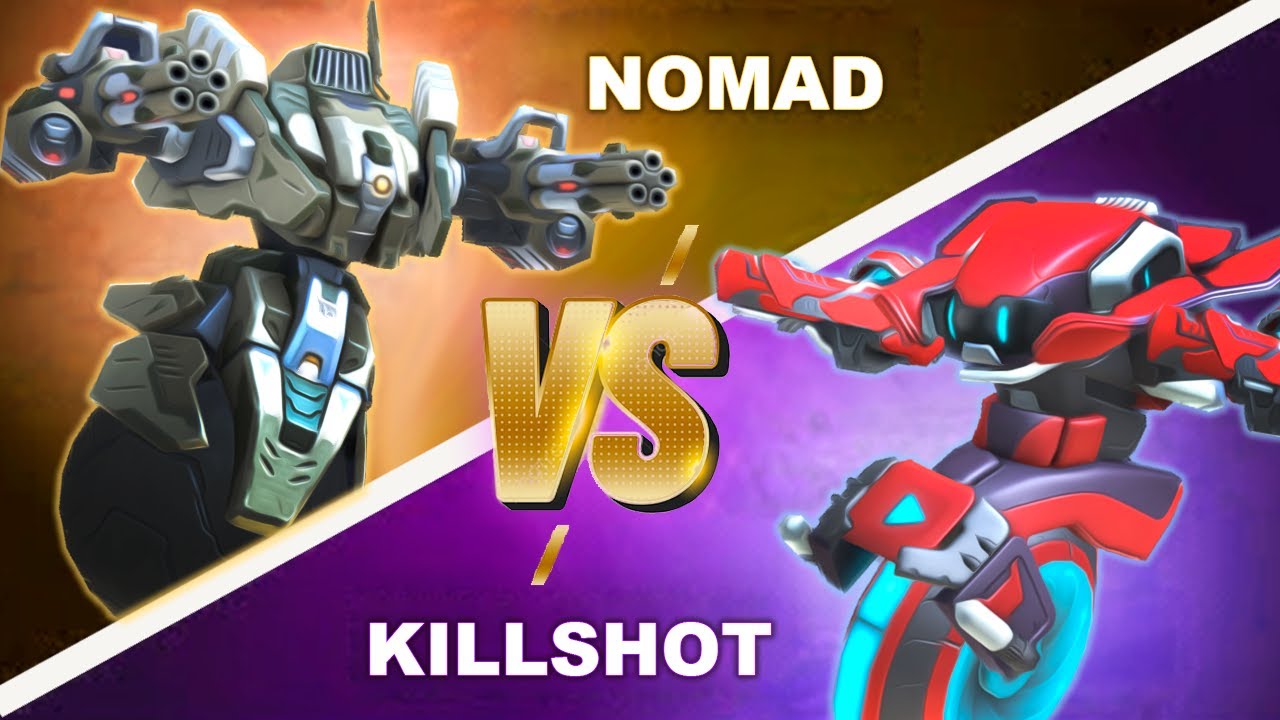 Legendary Nomad vs. Epic Killshot - The Ultimate Mech Arena Face-Off?