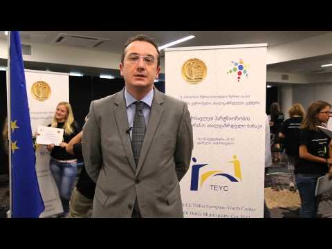 აღმოსავლეთ პარტნიორობის საერთაშორისო ახალგაზრდული ბანაკის დახურვის ცერემონია