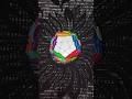 Cube 12×12 Solve Two Colours Megaminx Cube solve trick Shots Dodecahedron Puzzle 12×12 #cube #trick