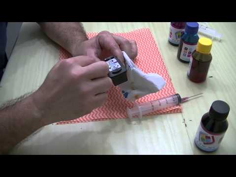 Vídeo: Como Recarregar Tinta Em Uma Impressora Canon