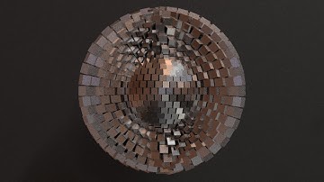 Sphere Collapse - Blender + Animation Nodes