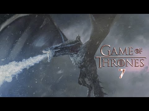 قائد جيوش الزومبي يمتطي تنين زومبي ويهاجم الكل ملخص مسلسل Game Of Thrones الموسم السابع 001 