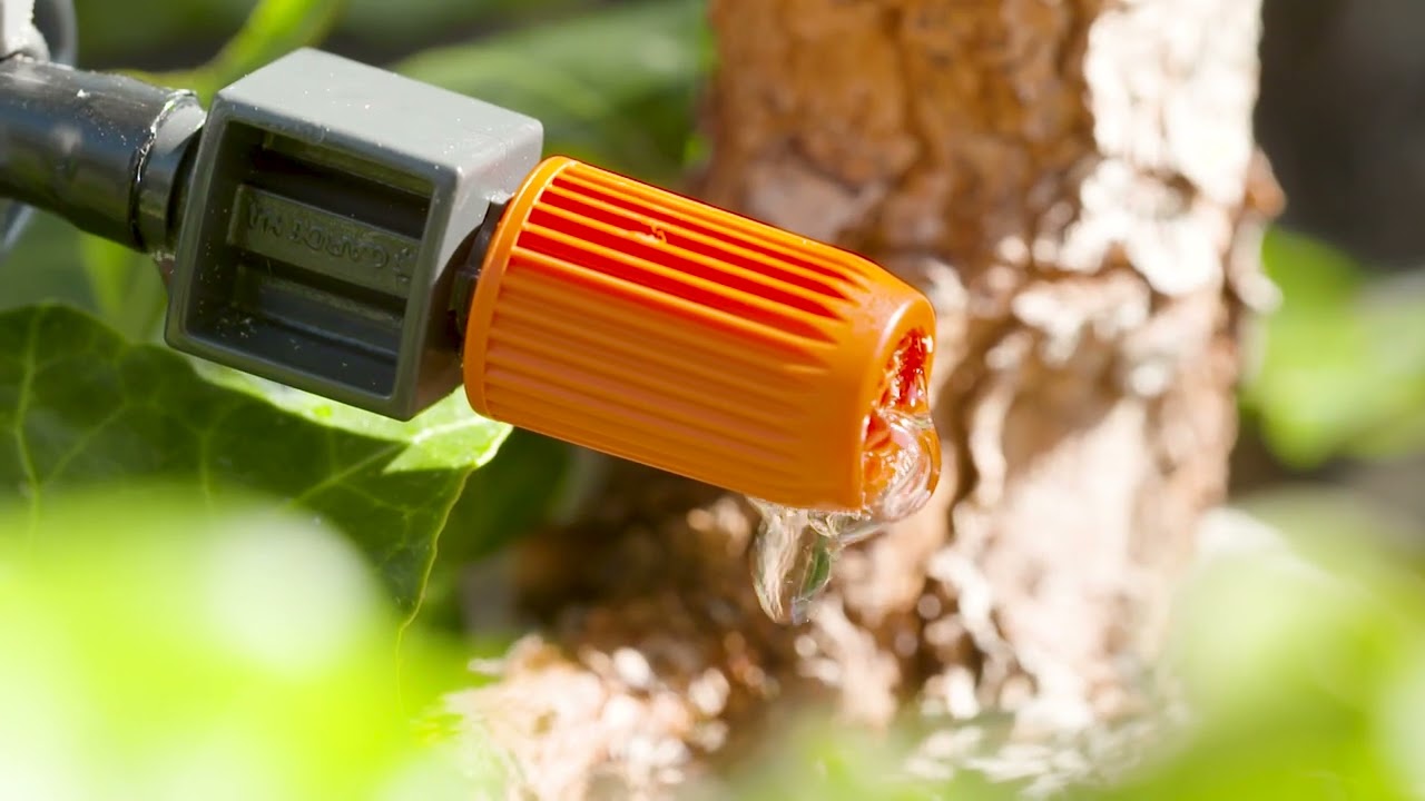 Microdrip  system for kjøkkenhager