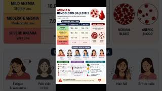 Always feeling tired?“Frequent dizziness?” You might be anemic #healthtips#anemia#medicalfacts