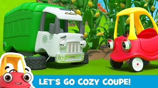 Electric Avenue + More | 1 HOUR OF COZY COUPE | Let's Go  | Cartoon for Kids | Kids Show