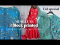  3 block printed embroidery patterns inspired by muse luxe  eid special 