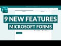 Microsoft Forms | 9 new features for 2021