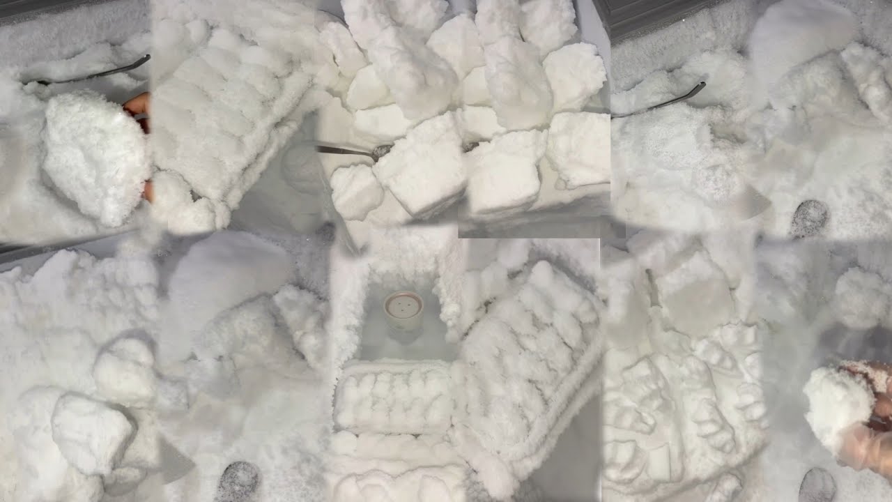 ❄️«ASMR HUMIDIFIER FROST ICE EATING LOUD SQUEAKY BITES (Only Bites)»❄️