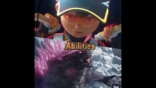 Boboiboy Supra Vs Godzilla #harimerdeka #boboiboy #animy #godzilla #1vs1