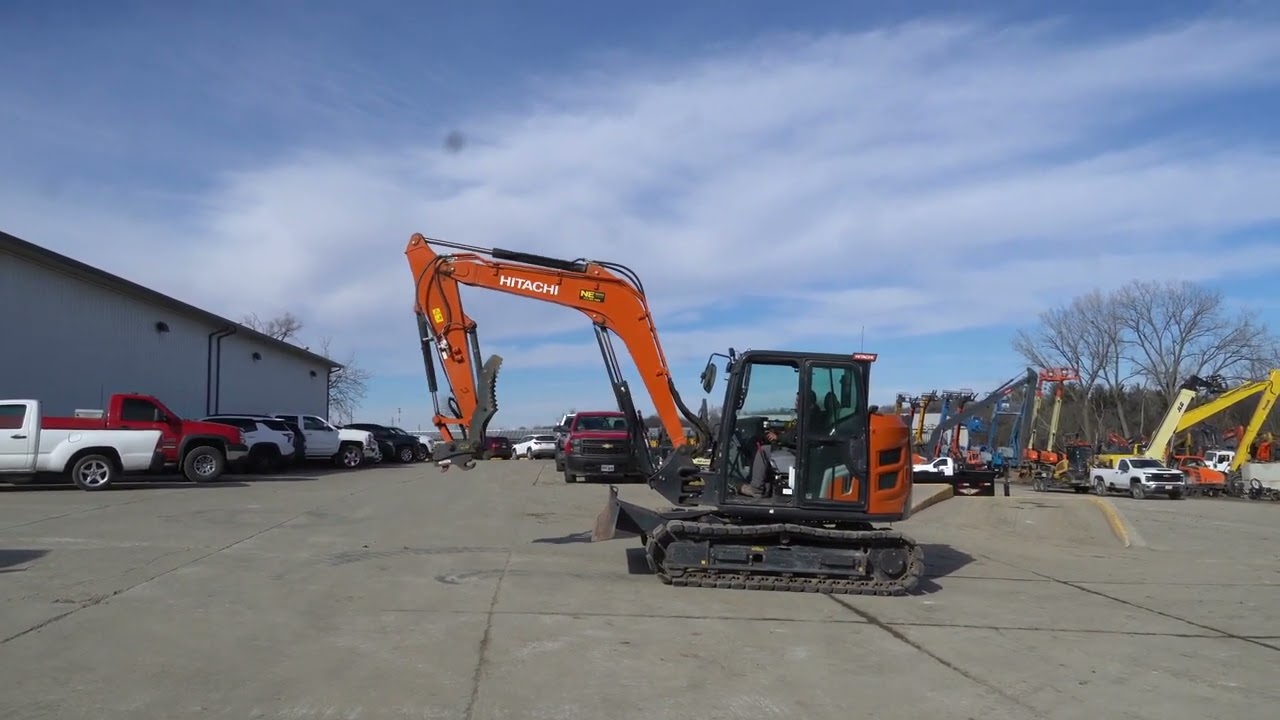 2024 HITACHI ZX85USB-7 For Sale - YouTube