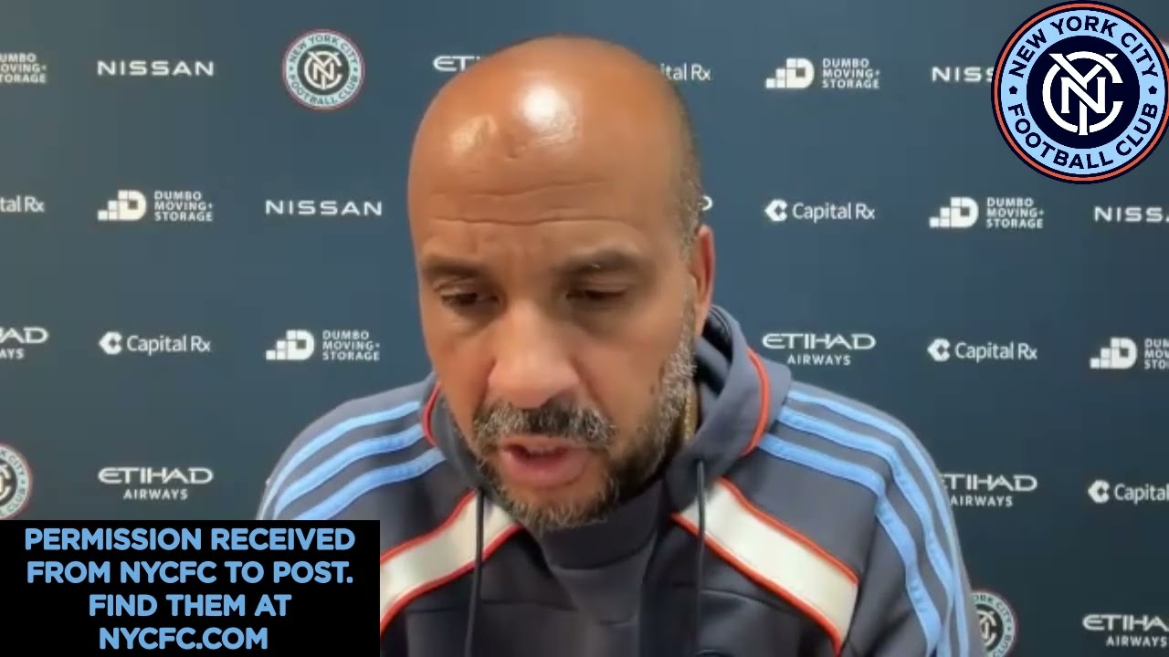 Pascal Jansen Post Match Press Conference After NYCFC's 3-1 Win Over Chicago Fire