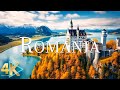 FLYING OVER ROMANIA (4K UHD) - Relaxing Music Along With Beautiful Nature Videos - 4K Video HD