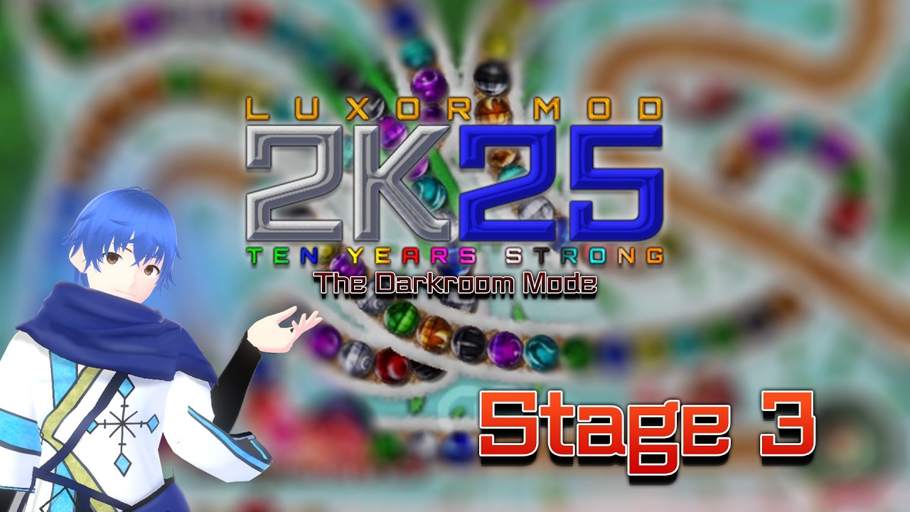 Luxor Mod 2025 (The Darkroom Mode) - Stage 3: Artpocaliptic Mind - YouTube