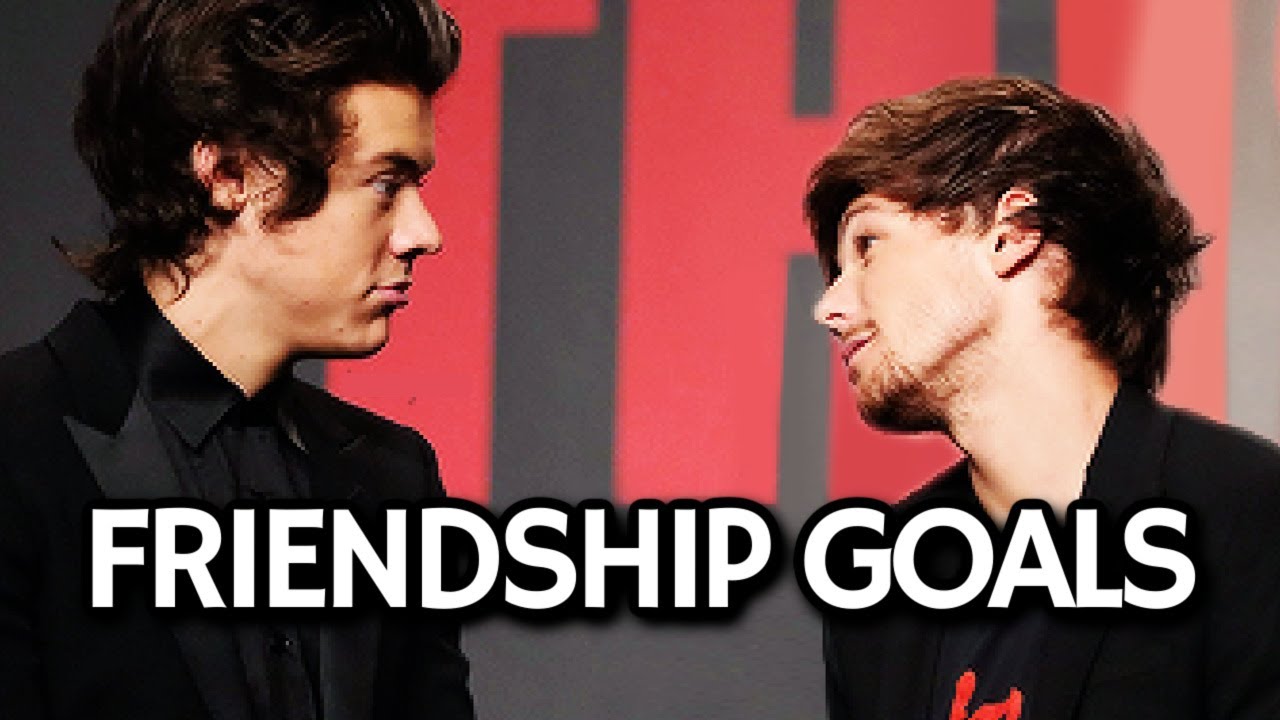 Louis  harry being friendship goals for 20 minutes straight