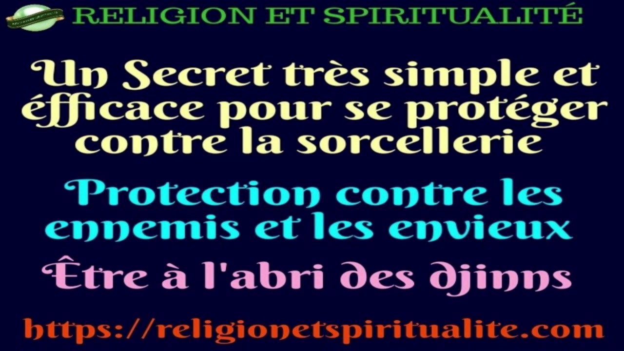 Versets Bibliques De Protection Contre La Sorcellerie