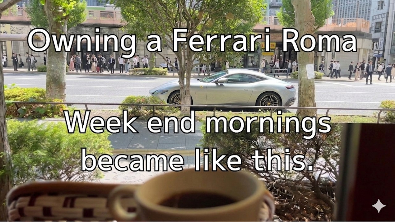 Ferrari Roma : Tokyo POV Drive . For Morning Coffee !!