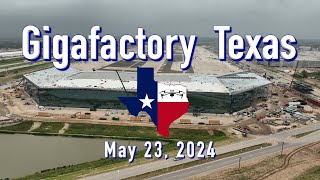 "Going Hard At It"   Tesla Gigafactory Texas  5/23/2024  9:23AM
