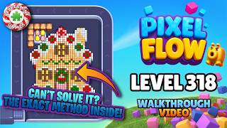 Pixel Flow - Level 318 Walkthrough