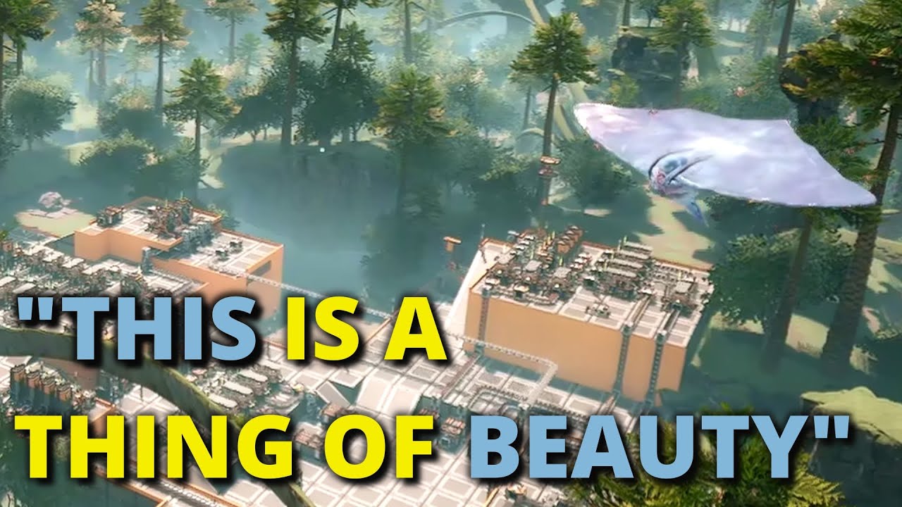 Breathtaking Time Lapse- A Satisfactory 1.1 Cinematic Experience (Early Game) (No Commentary)