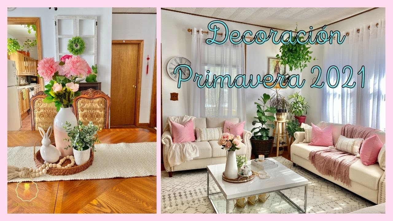 Siete ideas para decorar un salón esta primavera 2021 según las fotografías  más inspiradoras de Pinterest