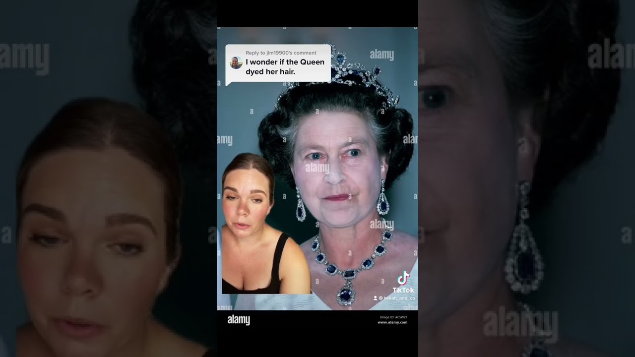 Did Queen Elizabeth II Dye her hair? shorts royalfamily queen YouTube