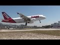 Aeroporto Santos Dumont Aviões Decolando e Pousando Perigo TAM GOL AZUL AVIANCA