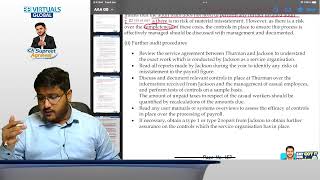 AAA Question Practice | Chapter 9 Audit Procedures and Evidence | CA Supreet Agrawal