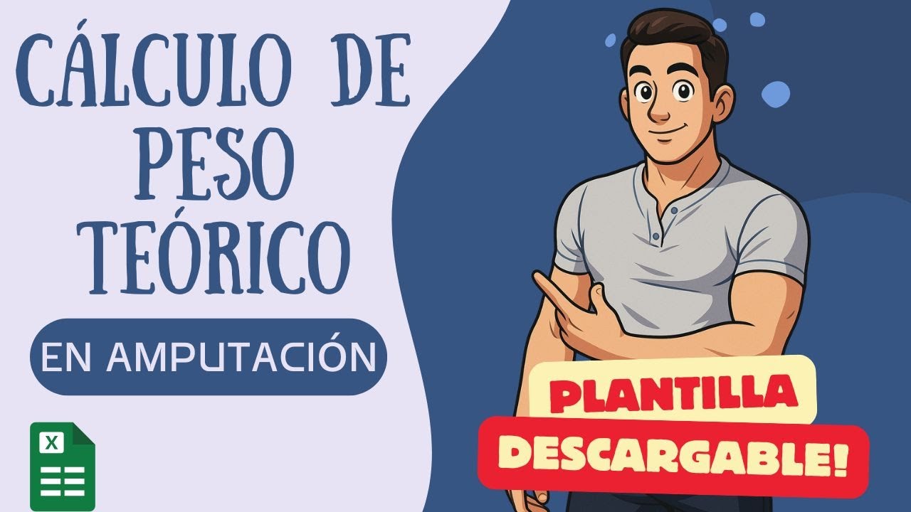 Cómo Calcular El Peso En Paciente Con Amputación | TUTORIAL + PLANTILLA ...