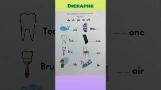 Fill the Correct Digraph #digraphs #phonics #english #shorts