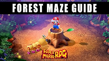 Forest Maze Walkthrough Guide Super Mario RPG Remake - Nintendo Switch