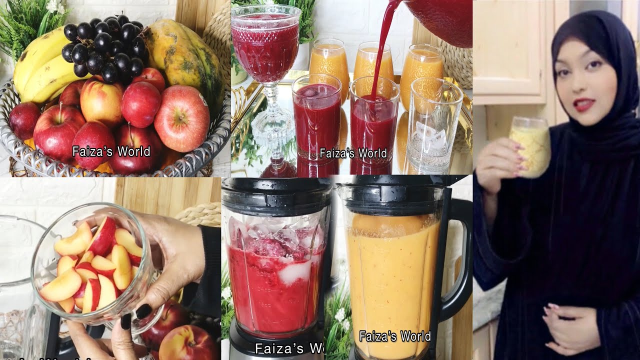 Cabitan Mushakal Cabitanada Ramadanka sidan u Sameyso 🍊🍹🍓✨ Ассорти из соков Рамадана