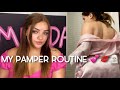 My girly pamper routine (self care 🧖🏼‍♀️💋)