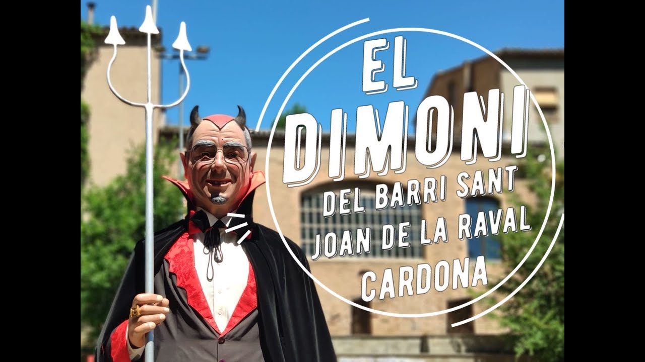 Gegants de Cardona -  El Dimoni del Barri Sant Joan de la Raval