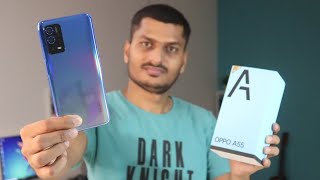 OPPO A55 Unboxing & First Impressions | Best Camera Phone under 20000 ?