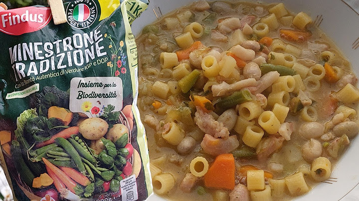 Ricetta: Minestrone di verdure saporito con guanciale e pasta