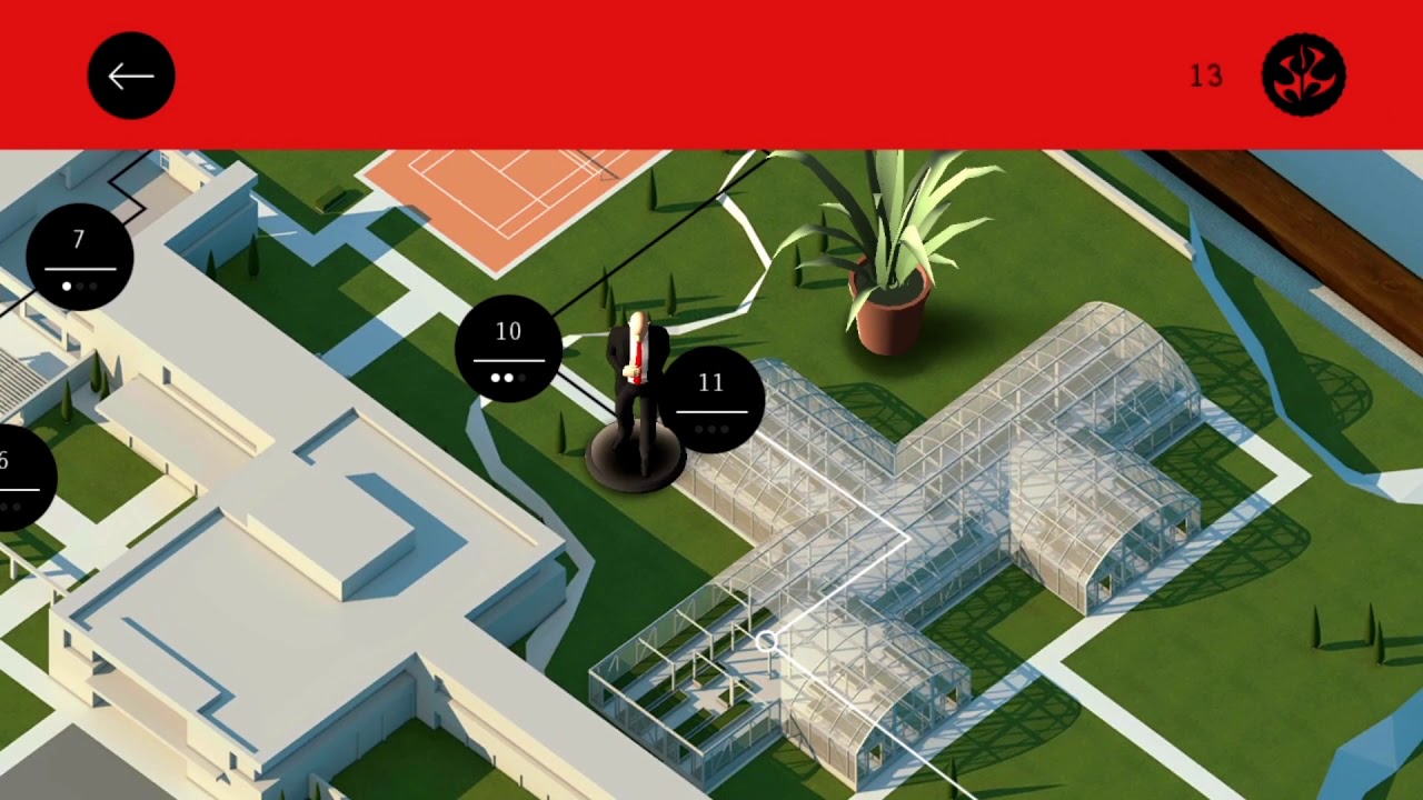 Hitman go unique best graphics mobile kids fun game adv lvl - YouTube