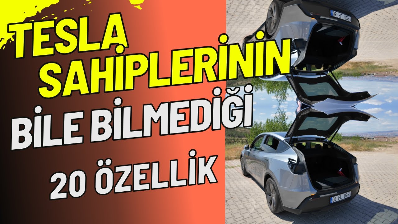 Tesla Sahiplerinin Bile Bilmediği 20 Özellik! (2025 Model Y Juniper)