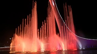 Поющий фонтан в Олимпийском парке - Катюша