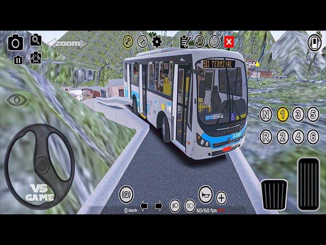 Articulated Mercedes Benz Narrow Road Drive  Proton Bus Simulator Urbano  Android Gameplay 