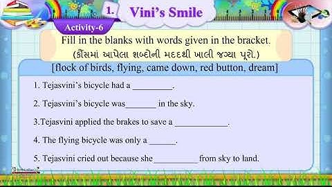 Std 7 english unit 1 act 5