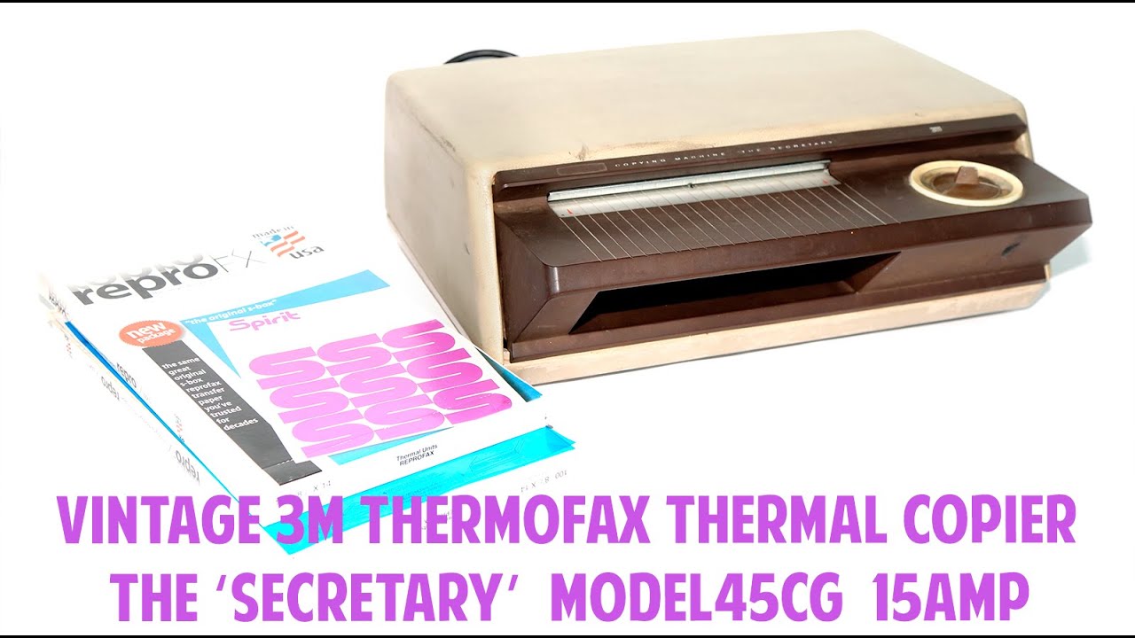 Thermal-Copier, ThermoFax