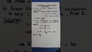 Quantitative Aptitude Problem in Statistics