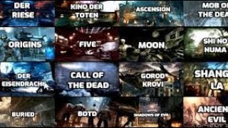 Playing EVERY Treyarch zombies map. 9