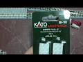 Kato Flextrack & No 6 turnouts/switches parallel with Double Track